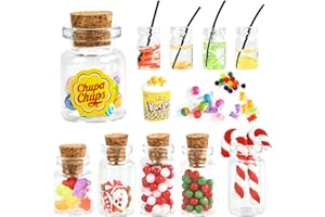 DIELOVEHUA Comida Miniatura 1/12, Comida y Bebida en Miniatura, Comida Miniatura Juguete, Mini Juguetes de Alimentos, Accesorios Casa de Muñecas en Miniatura