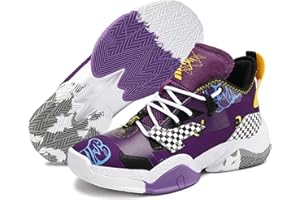 ASHION Basketball Schuhe Herren Sneakers Anti-Skid Atmungsaktiv Outdoor Sportschuhe