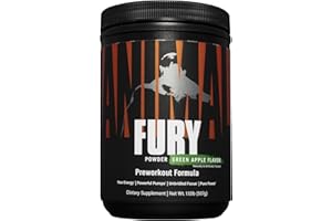 Universal Nutrition Animal Fury, Zielone Jabłuszko - 330g