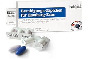 LIGAKAKAO Hamburg Fanartikel BERUHIGUNGS-ZÄPFCHEN® für Hamburg Fans Geschenk Hamburg Männer Geschenke Fußball Verein Geburtstag Wichteln Weihnachten
