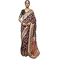 SGF11- Women's Kanjivaram Pure Soft Silk Handloom Saree Pure Golden Zari With Blouse Piece
