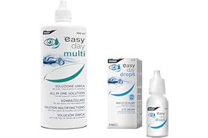 Easy Day Multi Soluzione unica per Lenti a Contatto 360 ml + Easy Day Drops Collirio Sterile 15 ml