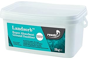 ROOSTR Poultry/chicken Ground Sanitizer moisture Absorbent powder Landsorb with Halamid