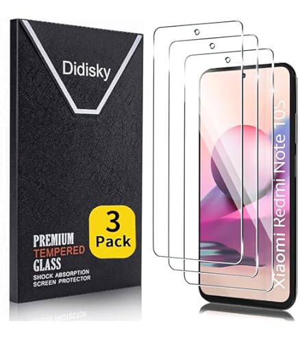 Protection écran Verre Trempé Doogee Note 58 / Note 58 Pro - 3 Films 9H Dureté Anti-rayures Sans Bulles - Kit Nettoyage Inclus