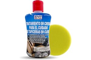 Genérico ENR Cuidado del Cuero para Automóviles - Hidratante De Cuero para Automóviles, Crema para Asientos De Cuero De Automóviles - Sin Residuos Grasos - Limpiador Y Acondicionador De Cuero