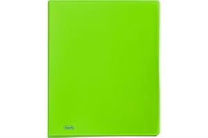 Favorit Neon Porte-vues, 40 vues lisses, 22 x 30 cm, vert fluo
