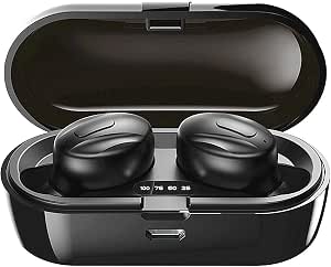 Auricolari Bluetooth,HEROPI Cuffie Bluetooth 5.0 Senza Fili con Custodia da  Ricarica, CVC 8.0 Cancellazione del rumore Mini Auricolari Wireless per  Android IOS PC,BL2 : Amazon.it: Elettronica