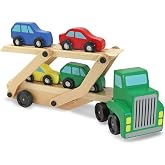 Melissa & Doug 14096 Wooden Car Carrier