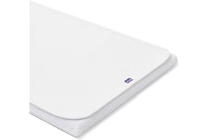 SnuzPod 4 Waterproof Mattress Protector – 40 x 75.5cm – 100% Waterproof with Moisture-Wicking Cotton Surface