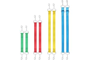 Pulpos Elasticos Transporte , Gelanty 8PCS Cuerda Elastica con Gancho , 4 Colores Cuerda Elastica Extra Fuerte con Gancho de Metal para Bicicleta, Motocicleta (30CM, 60CM, 90CM, 200CM )