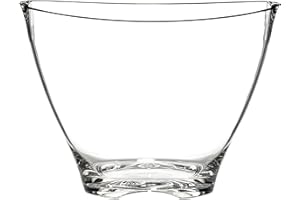 Secchiello Per Portaghiaccio "Iceberg Bucket Clear" per 2 Bottiglie, Trasparente, Capacità 4.75 L - Brevetti Waf