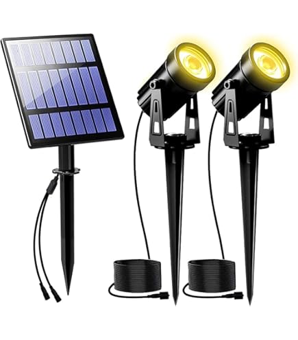 HOFTRONIC Vega Solar Flutlicht 4800 Lumen - Bewegungsmelder & Dämmerungssensor IP65 - Solarstrahler Für Hof & Einfahrt