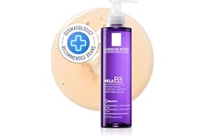 La Roche Posay Mela B3, Gel Detergente Micro-Peeling, Per Tutti i Tipi di Pelle, Azione Uniformante e Anti-Macchie, Pelle Levigata, Arricchito con Melasyl, Niacinamide e PHA, 200 ml