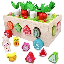 KMTJT Montessori Jouets pour les tout-petits de 1, 2, 3 ans, jeu de récolte de