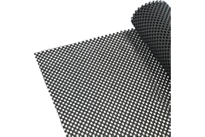 ARMO HOME Armo® Multipurpose Non Slip Black Grip Mat PVC Anti Slip Rug Mat Pad150CM X 30CM Kitchen Underly Carpet Rug Laminate Vinyl Floor Waterproof Grip Mat Liner