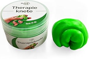 MYSKILLS4LIFE Pasta terapéutica premium verde firme,DBT Skills Anti Estrés,50 g para promover la atención plena y la regulación del estrés, sin olor, vegano calidad premium