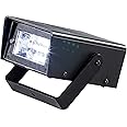 Lunartec Strobe: LED Disco Strobe with Battery Operated (Strobe, Strobe Light, Battery Lights)