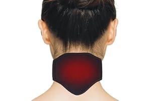 KAXILU Poduszka rozgrzewająca, podparcie karku, ogrzewacz karku, turmalin, samorozgrzewający się pas na kark, samorozgrzewający się bandaż na kark na Reliver artretyzm, bóle głowy, ucisk