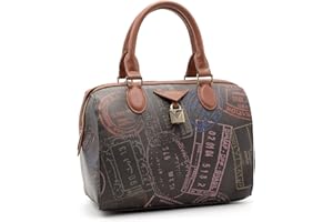 ALV by Alviero Martini - Borsa Big Logo in poliuretano per donna