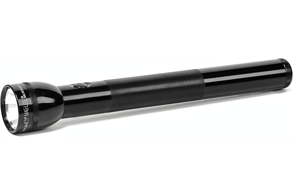 Maglite - Lampe torche S4D - IPX4 - 4 piles Type D - 98 lumens - 37.5cm - Noir