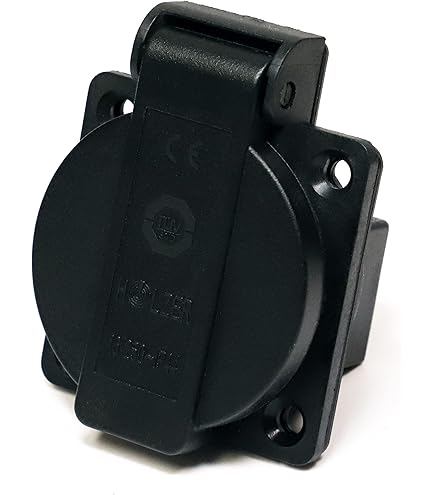 Spina Industriale CEE A Parete 400V/16A/5-pin - IP44 Resistente Agli Urti E Agli Spruzzi | Per Applicazioni Pesanti - Foto 5