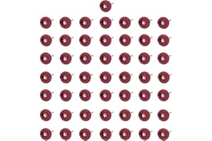 BRESUCNY 50 Stück 25mm Schleifscheibe-Polierschleifscheibe, Schleifmittel Polieren Räder 240 Körnung für Dremel Rotationswerkzeuge