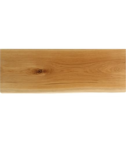 vidaXL Wandschap rechthoekig natuurlijke rand