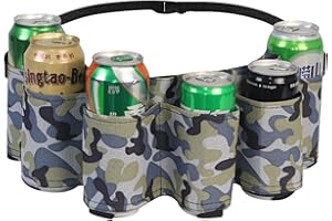 EMBHLITFE Pas do piwa uchwyt na butelkę piwa przenośna butelka talia pasy do piwa alpinizm torba na talię na napoje piwo puszka butelki Ouddoor kemping piesze wycieczki impreza na świeżym powietrzu, a