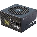 Seasonic Focus GX 750W Power Supply, Full Modular, 80 Plus Gold, 90% Efficiency, Cable-Free Connection, Hybrid Silent Fan Con