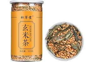 HQZMCTE Naturalna Herbata Ziołowa Genmaicha 320g Nadziewana Japońska Genmaicha 11,28oz Do Restauracji Sushi