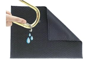 BRASSTACHE The Spit Catcher - For Brass/Wind Instruments, Ultra-Absorbent and Leakproof, Antimicrobial, Multi-layered Cloth/Pad to Empty Your Spit, Self-Packing… (Single)