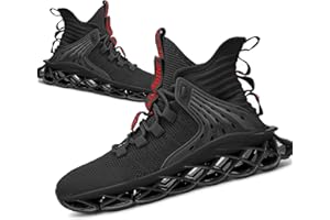 Hello MrLin Shoes for Men Comfortable Athletic Cross Trainer Casual Walking Fashion Slip On Running Shoes Mens Shoes Sock Sneakers