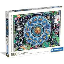 Clementoni - Puzzle pour Adultes 1000 Pièces, HQC Astrological Chart Fabriqué en Italie, 39890