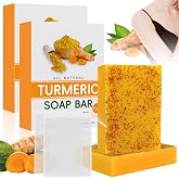 Turmeric Soap, Kojic Acid Soap from Turmeric and Lemon, Kojic Acid for Skin Lightening, A Gentle and Deep Cleansing Dark Spot