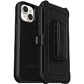 OtterBox Defender kılıf, iPhone 14/iPhone 13 i&ccedil;in, darbeye dayanıklı, d&uuml;şmeye dayanıklı, ultra sağlam, koruyucu kılıf, askeri