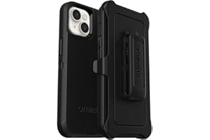 OtterBox Defender Etui do iPhone 14 Plus, Odporne Na Wstrząsy i Upadki, 4 Razy Przetestowane Zgodnie ze Standardami Wojskowymi, Czarne, Bez Opakowania Detalicznego