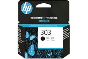 HP 303 Cartouche d'Encre Noire Authentique (T6N02AE)