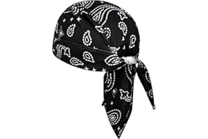RUIXIA Bandana Homme Sport Bandana de Cyclisme Bonnet Sous Casque de Vélo Respirant Bonnet Cyclisme Homme Bandeau Sèche Rapide pour Moto Danse Camping Tennis