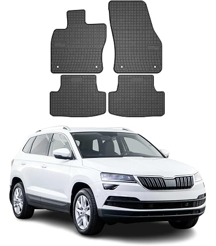 Skoda Tappetini In Gomma Posteriori Per Karoq – Modelli Dal 2018 (57A061512) - 2
