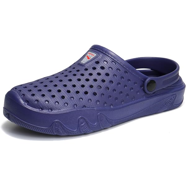 JOMIX Ciabatte Estive da Spiaggia da Uomo Pantofole da Interno in EVA Antiscivolo Piedi Morbidi e Confortevoli MES250270 (Blu,40_41