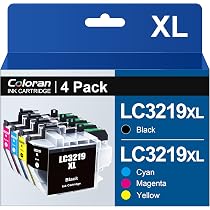 LeciRoba Tintenpatronen 8er-Pack – Kompatibel Mit Brother LC3219XL/LC3217 Für Verschiedene Drucker