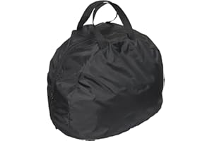 Raider BCS-8B Deluxe Black Nylon Durable Motorcycle MX Helmet Bag Medium