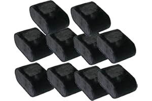WANAONE 10PCS Watch Cushions Watch Pillow, Watch Pillow Holder Watch Pillow Display Collection Velvet Watch Cushion, Wristwatch Display Pad for Watches Bracelets (Black)