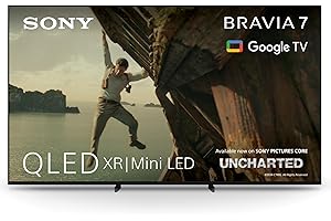 Sony BRAVIA 7 QLED (XR l Mini LED) 75 Zoll 4K HDR Google Smart TV (2024) | Gaming-Funktionen, IMAX, Dolby Vision Atmos, Chromecast, AirPlay, 120Hz 75XR70