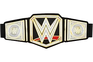 MATTEL WWE® Ceinture Championnat, réglable, design authentique, jeu de rôle, pour enfants à partir de 6 ans, HNY42