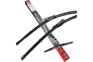 HQ AUTOMOTIVE Fit Mito 05.2008->, Panda (199) 2012->, Punto 2012-> Punto Evo Grande (199) 2005-2012 Zestaw przednich i tylnych wycieraczek Aero płaskie pióro wycieraczki AD51-623|HQ12D