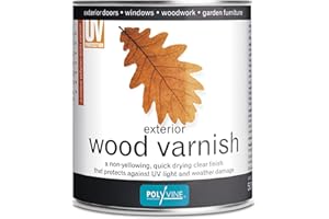 Polyvine 729870010222 Exterior Wood Varnish 500ml