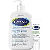 CETAPHIL Facial Cleansing Foam Cream for Sensitive, Normal to Dry Skin, Enriched with Aloe Vera, Niacinamide, Panthenol and G