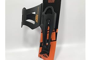 KTM MTB – Portabidón – Aluminio – Laterales Extracción – Negro Mate – con logo