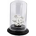 5665 Silverspot 999 Pure Silver Ganesha/Vinayaka Beautiful Idol with Acrylic Base for Pooja/Gift Item for ospicious Occassions